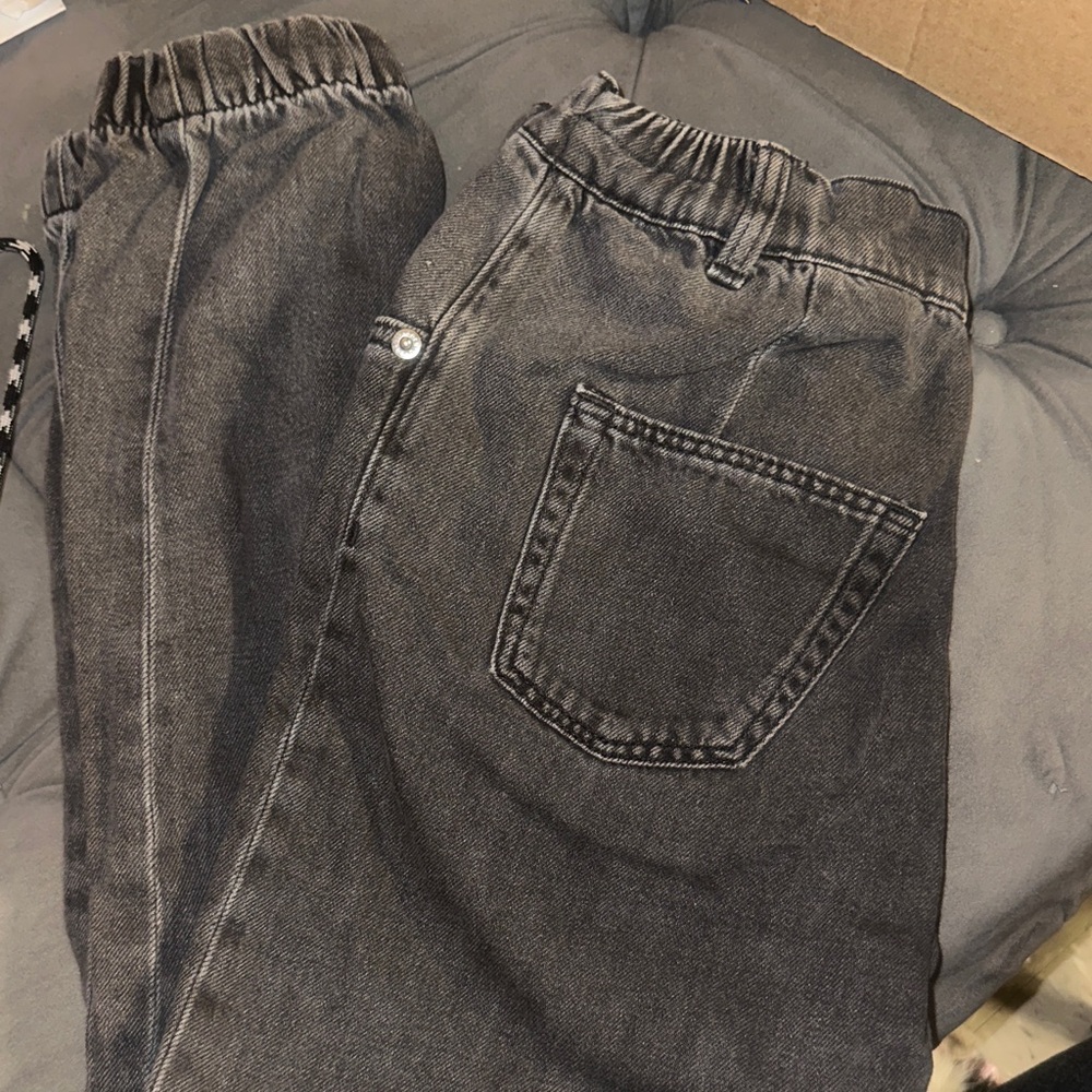 H&M Kids Black denim jogger